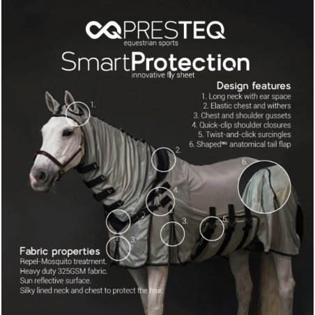 Derka przeciw owadom PresTEQ SmartProtection