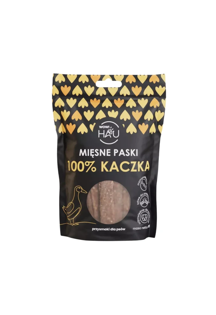 Hundesnacks WOW!PETS Entenstreifen 120g