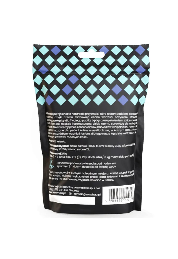 Dapp per cane WOW!PETS Narrow Deer 120g