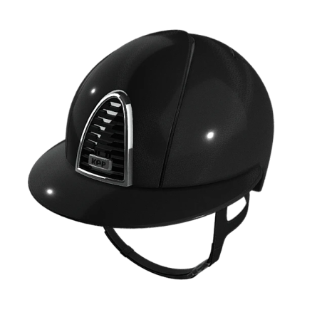 Casco da equitazione KEP CromoShine 2.0 Nero Chrome FramePolop