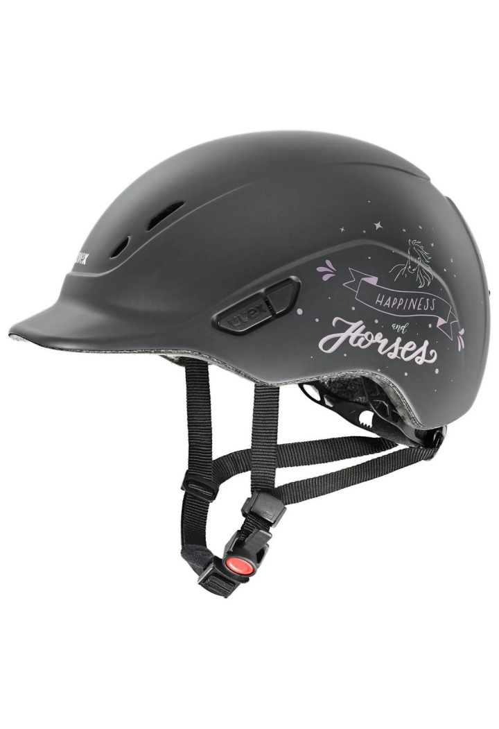 Riding helmet UVEX Kidoxx happyhorse antr matt XXXS (49-54)