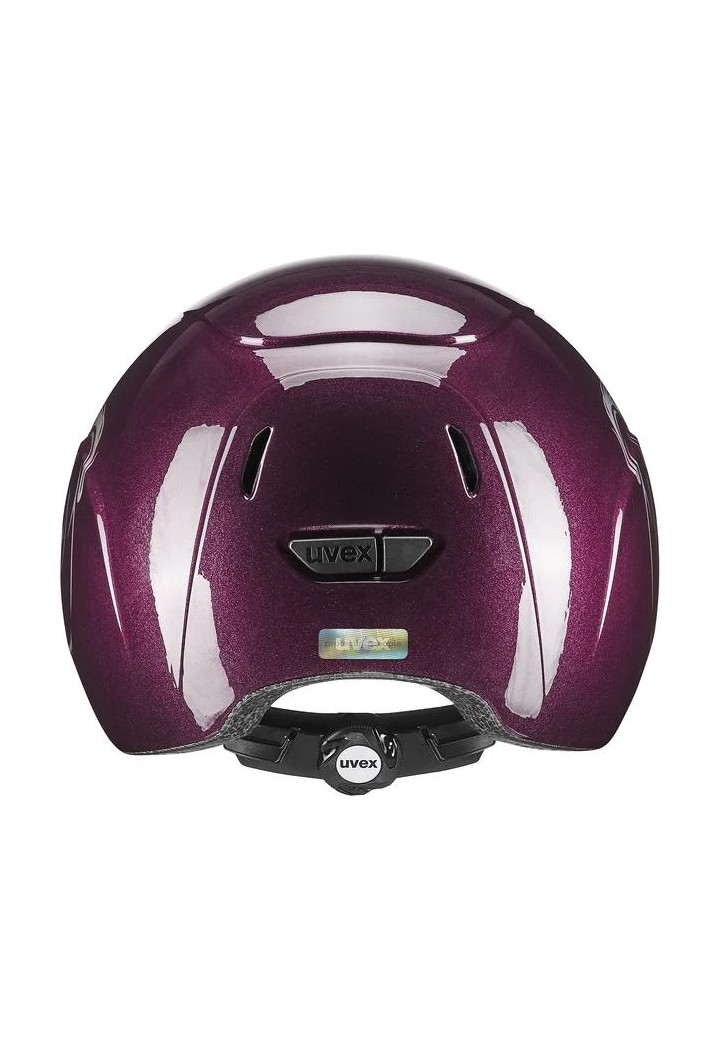 Cască de echitație UVEX Kidoxx floare burgund Shiny XXXS (49-54)
