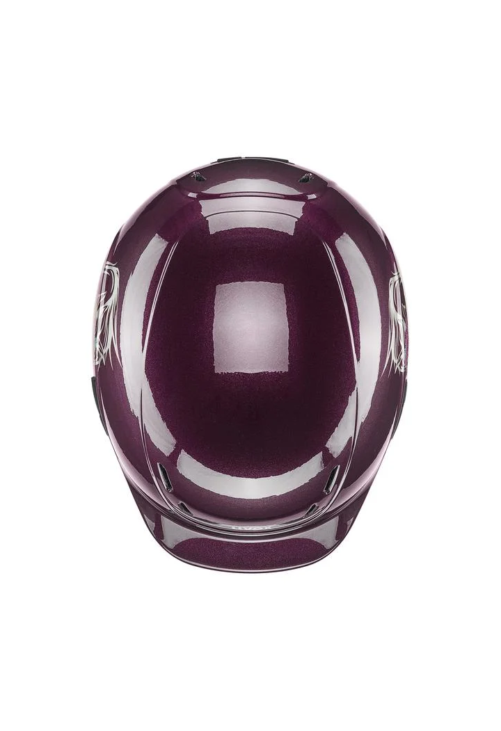 Reithelm UVEX Kidoxx Flower Burgund Shiny XXXS (49-54)
