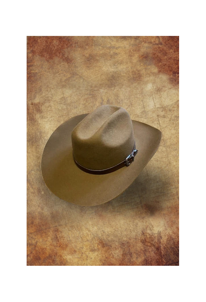 WILDBILL cappello da cowboy feltro marrone