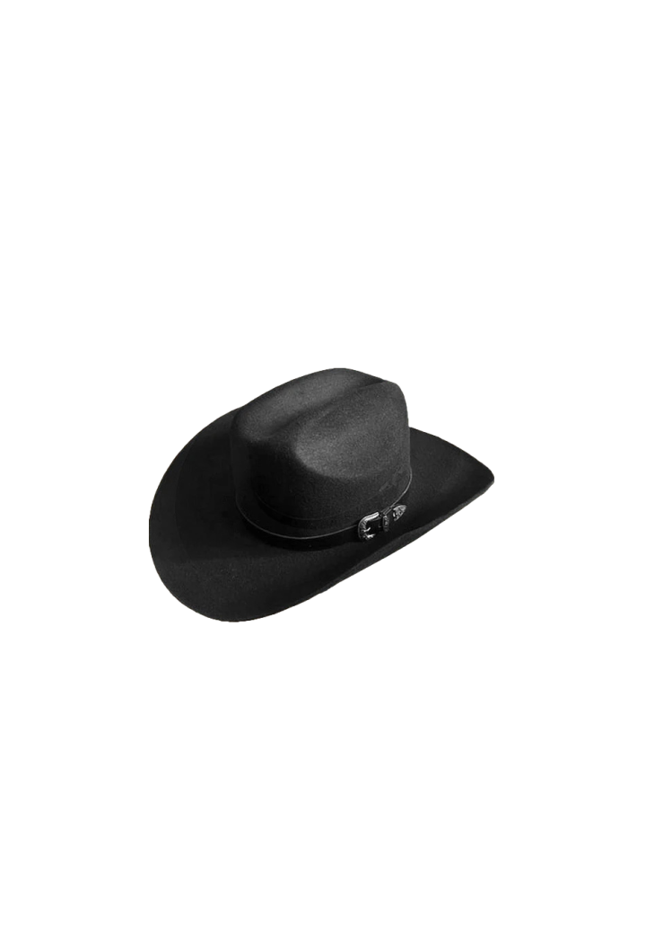 Cowboy hat WILDBILL felt black