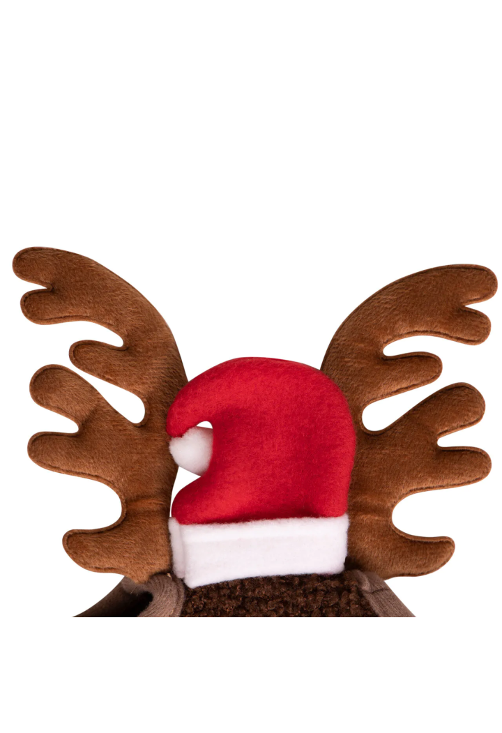 Pferdekappe QHP ChristmasHorseHatAntler