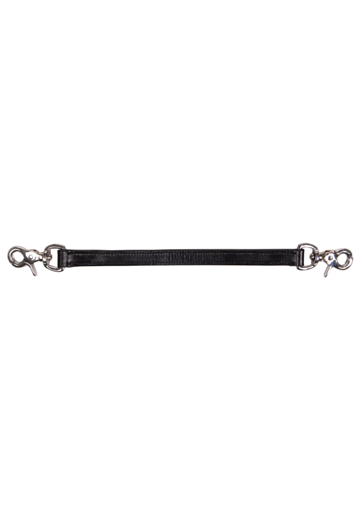Leather strap for saddles QHP Hold On