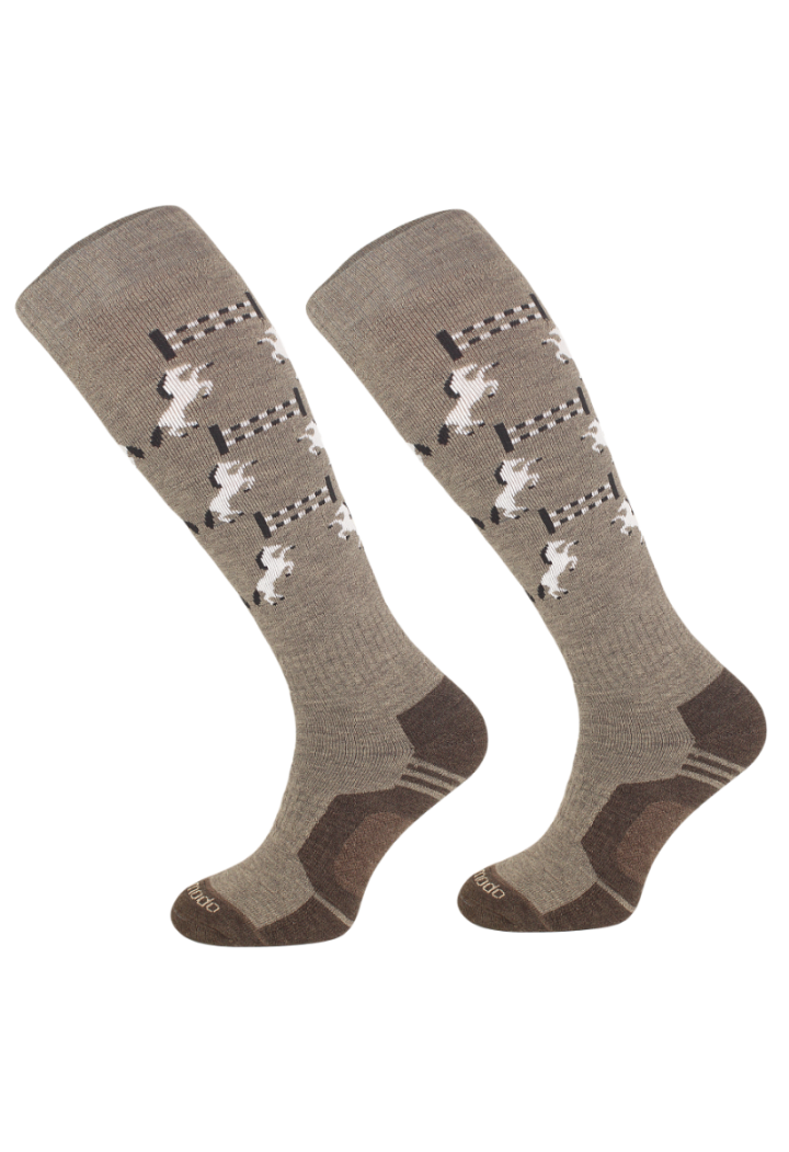 Socks MONDO-CALZA White Horses