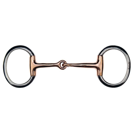 Olivové udidlo FEELING Eggbutt Cop / SS 1 * lomené