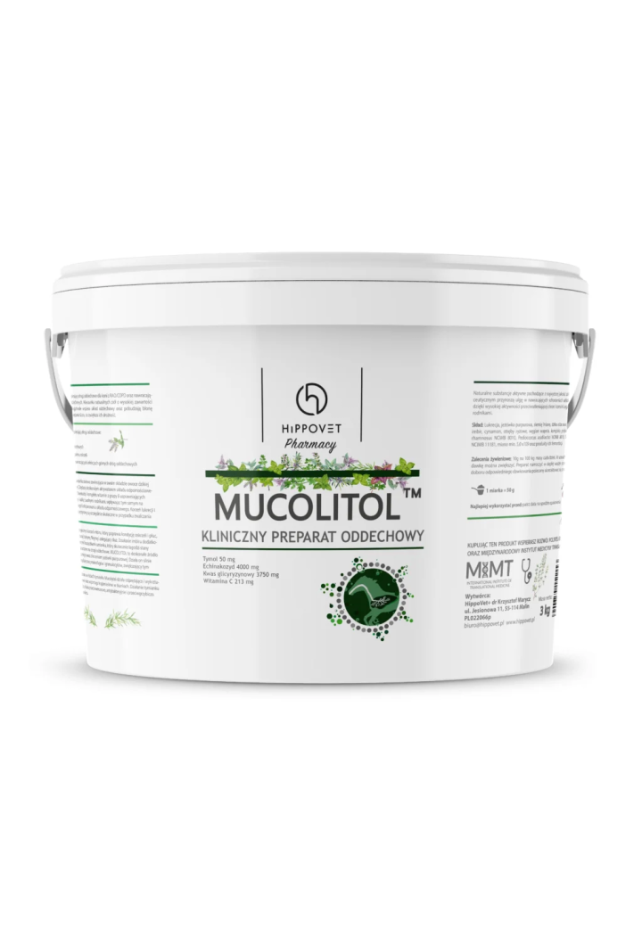 Suplimentul HIPPOVETPharmacy Mucolitol 3kg