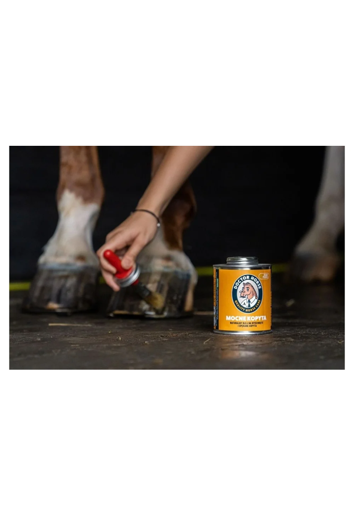DOCTORHORSE Öl für Hufe StrongWottle 450ml