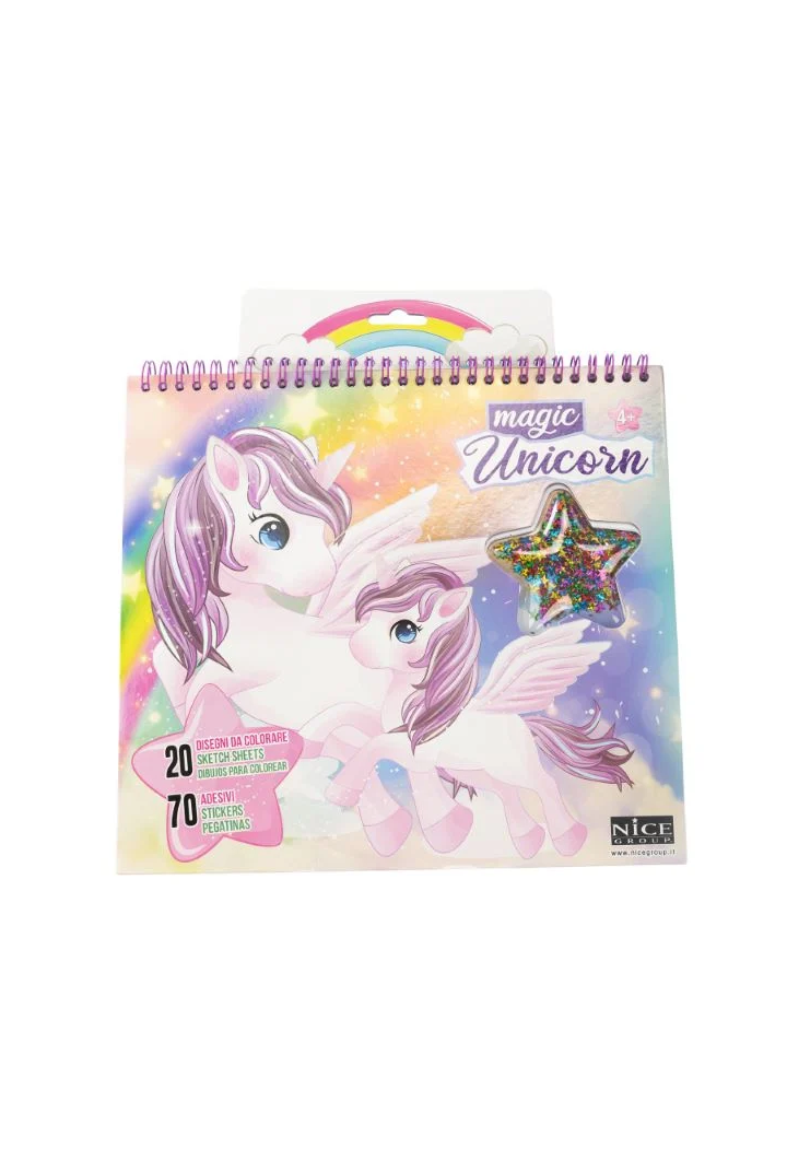 Kreatives Set NICE Szkicownik Unicorn
