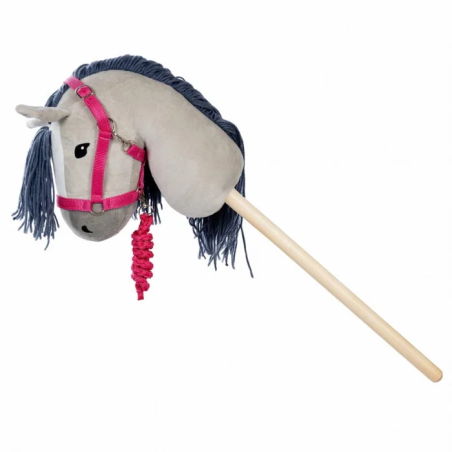 Headcollar lead rope ASTRUP HobbyHorse pink