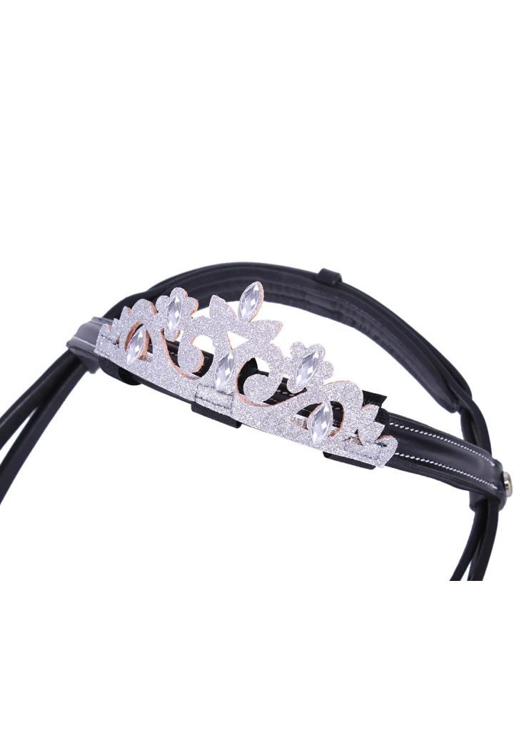 Decoration on browband QHP CrownHorse