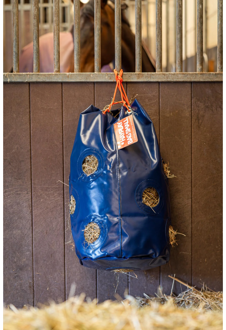 Grain bag FT Hayplay navy/orange S
