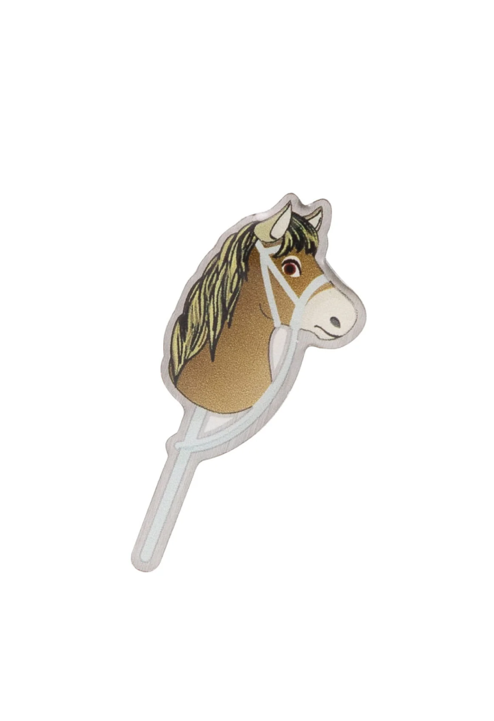 PZP hobbyhorse 2 pin - light print