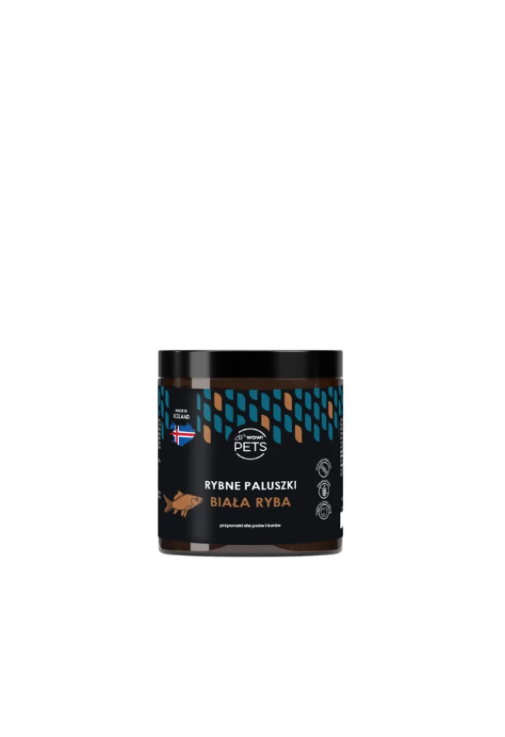 Arome pentru caine si pisica WOW!PETS RybnePaluszki 200g