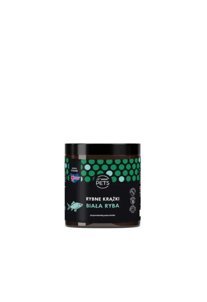 Chutě pro psy a kočky WOW!PETS Rybí puky 200g