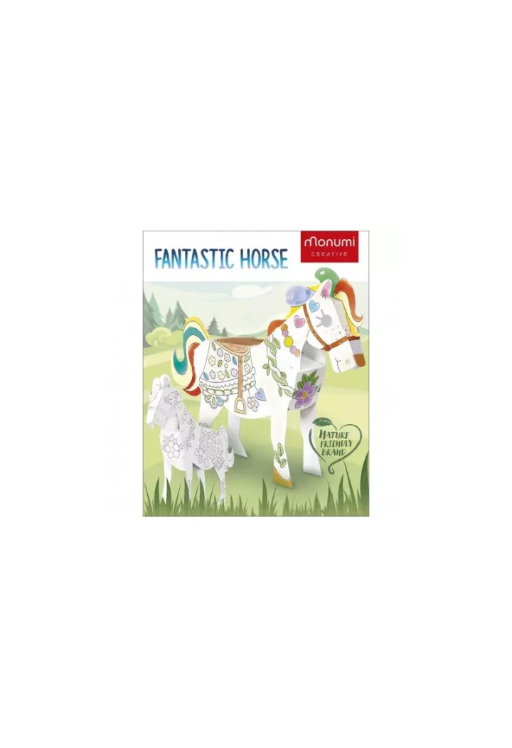 FANTASTIC HORSE kůň 3D pro malování