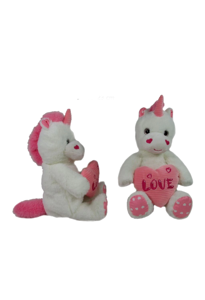 Peluche SUNDAY amore unicorno