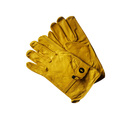 WILDBILL giallo pelle XL guanti equestri