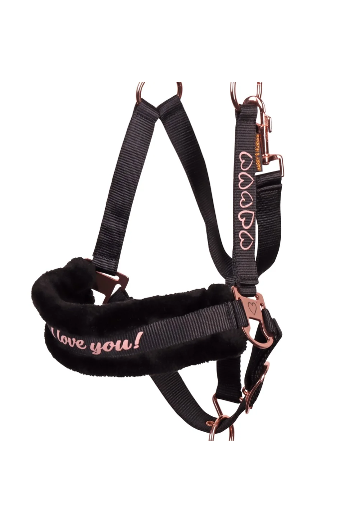 Headcollar HH Love +lead rope/snap