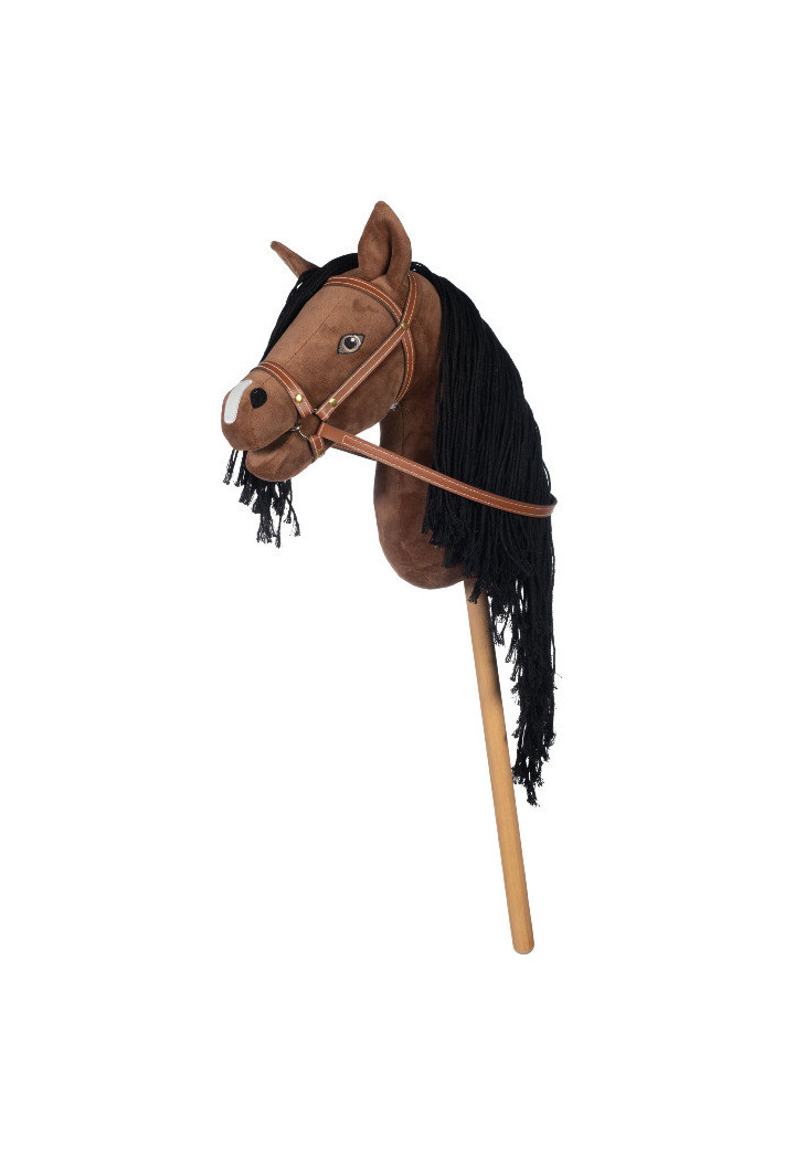Little horse on the HKM Hobby Horse Mini stick