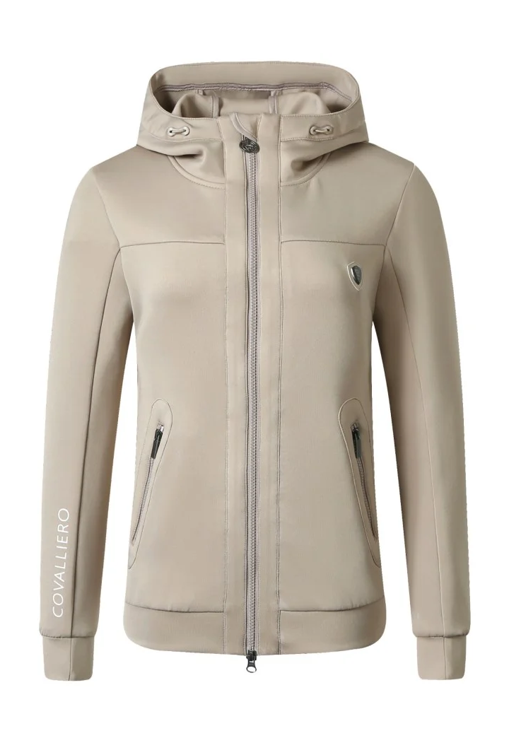 Sweatshirt with hood COVALLIERO 25SS women's
