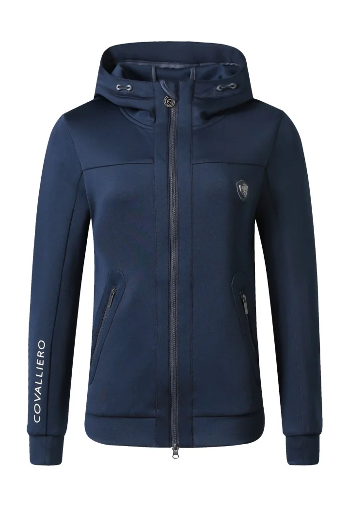 Sweatshirt with hood COVALLIERO 25SS women's