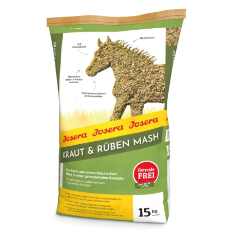 Mash kornfrei JOSERA Kraut&Ruben Mash 15kg