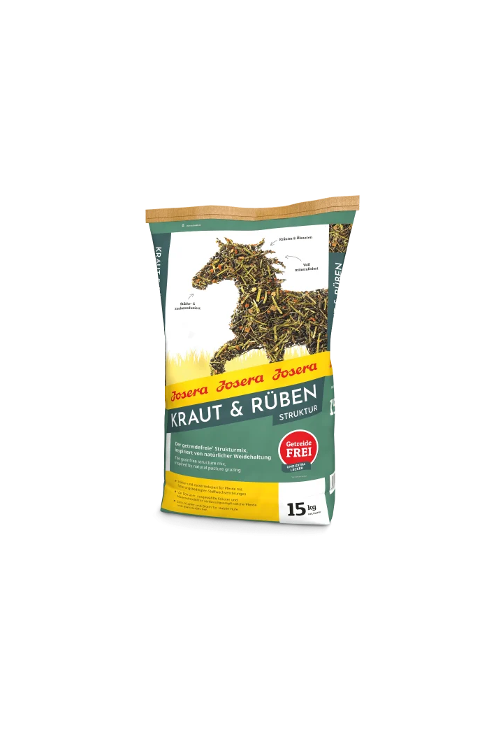 Krmivo bez zrn JOSERA Kraut & Ruben Struktura 15kg