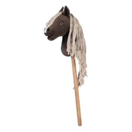 Little horse on the HKM Hobby Horse SlimLine stick
