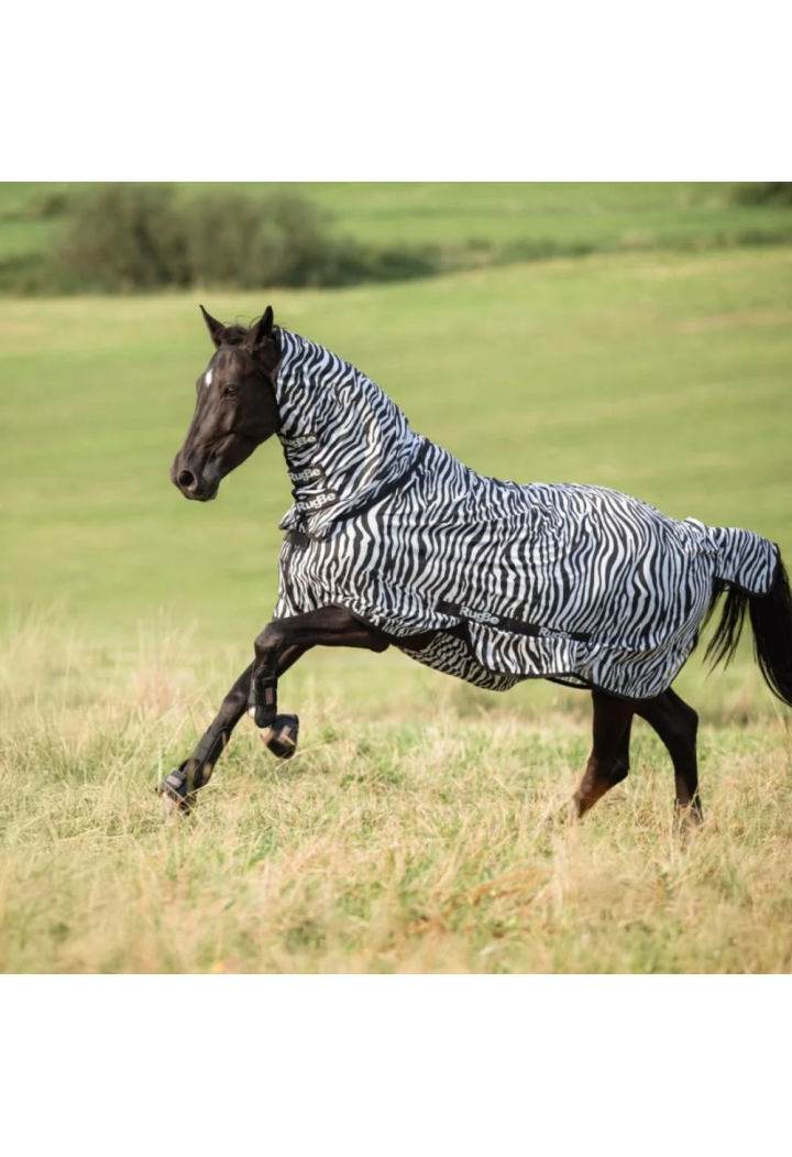 Coperta per cavalli mesh COVALLIERO RugBe Zebra