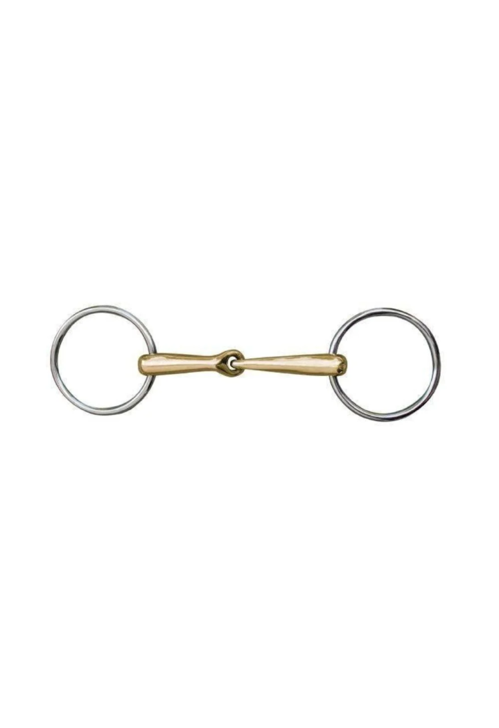 Loose-ring snaffle HKM anatom argentan 18