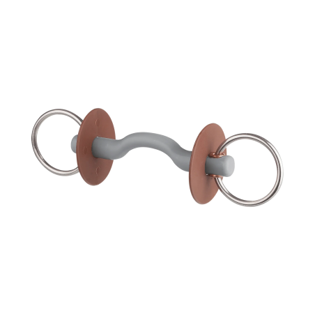 Bit barbell BERIS TonguePortBar Soft 18mm