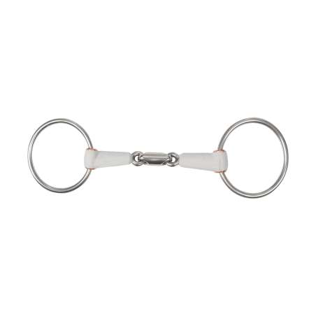Filetto ad anelli BERIS Snaffle 2*snodata 18mm