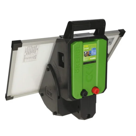 Electric fence energiser solar KERBL TITAN S4200 4,2 J