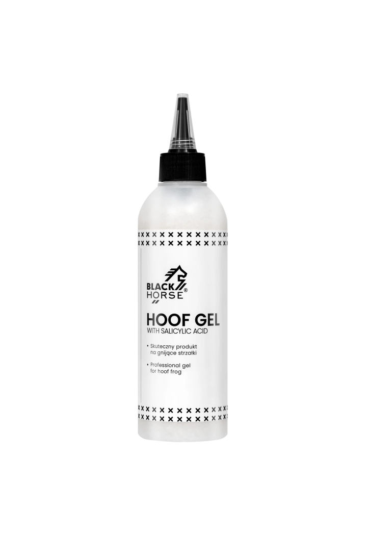 Gel auf Hufstrahlen BLACK HORSE mit 250ml Salicylsäure