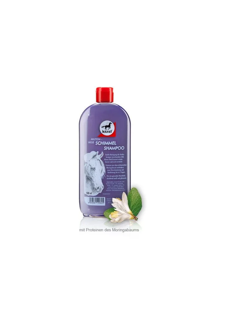 Shampoo für graue Pferde LEOVET Milton White 500ml