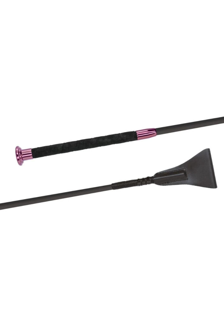 Reitgerte FLECK SilkTouch Premium Pink