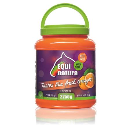 Ein Genuss für Pferde EQUINATURA Orange 2250g