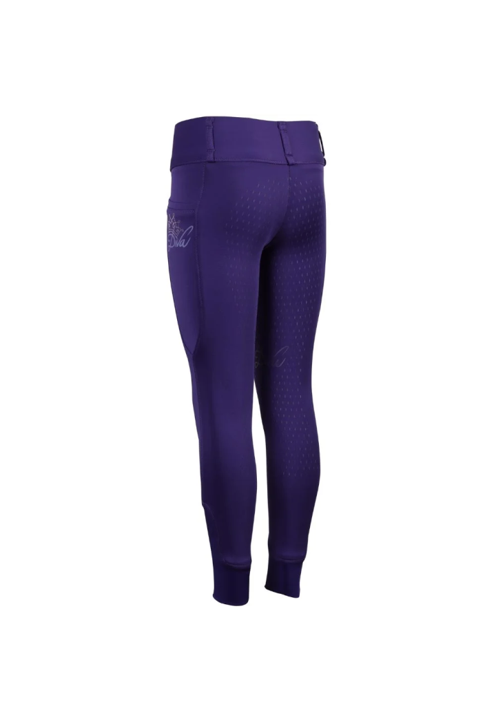 Riding breeches HH Equitights DivaViolet youth 25SS