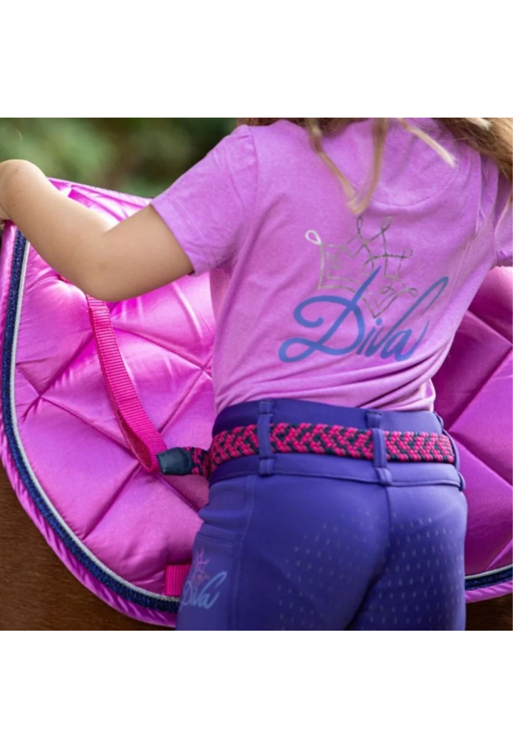 Riding breeches HH Equitights DivaViolet youth 25SS