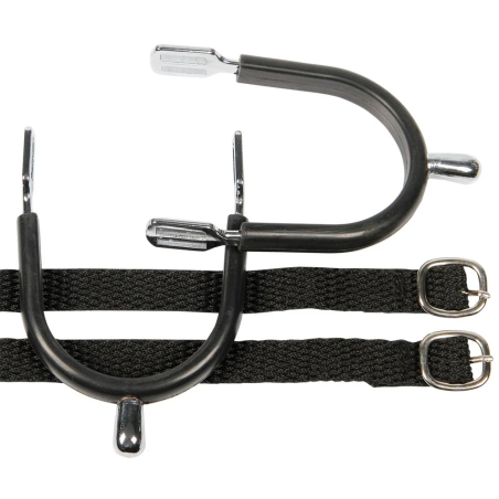 Sporen HH Knob mit Rubber + SpurStraps männlich
