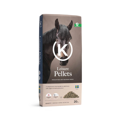 Feed for recreational horses KRAFFT Leisure Pellets 20kg