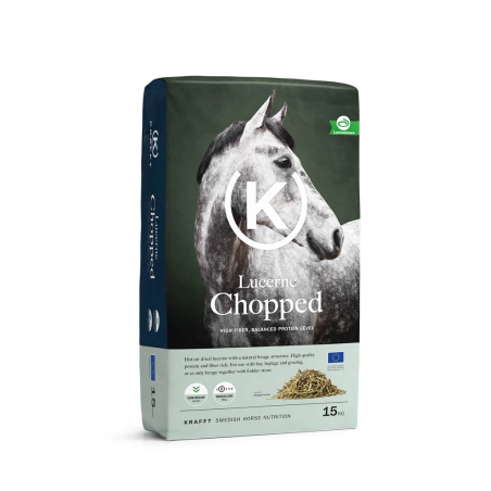 Chaff KRAFFT Lucerne Chopped 15kg