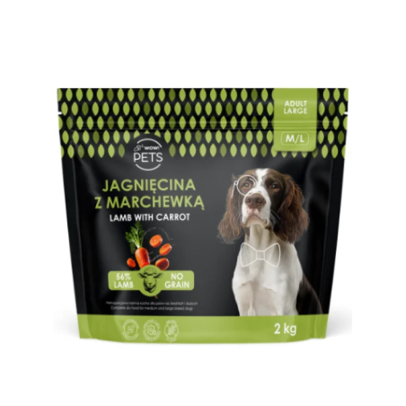 Karma WOW!PETS Lamb/Marchew PiesML 2kg