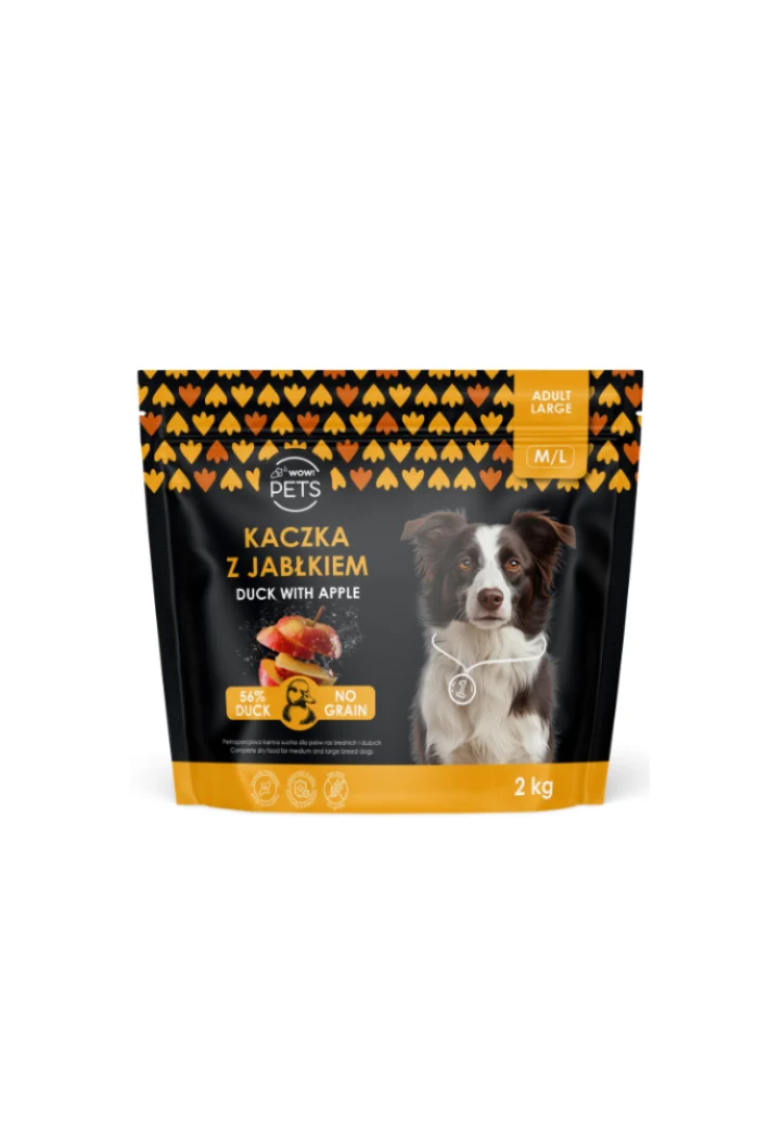 Suchá Karma WOW!PETS Kachna / Apple PiesML 2kg