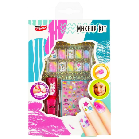 Make-up Kit Set MEGACREATIVE Nägel