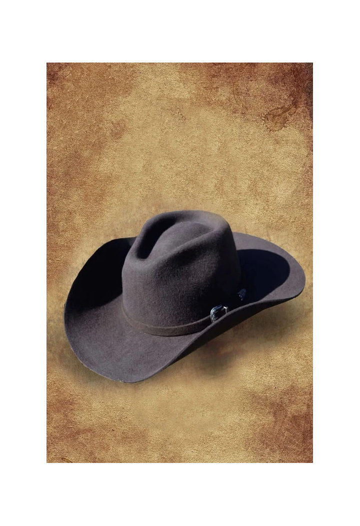 Bucket hat WILDBILL felt darkbrown